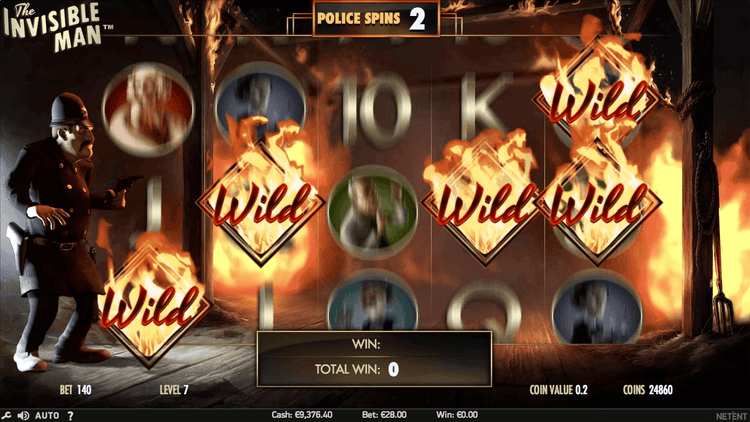 Police Spins bonus feature image